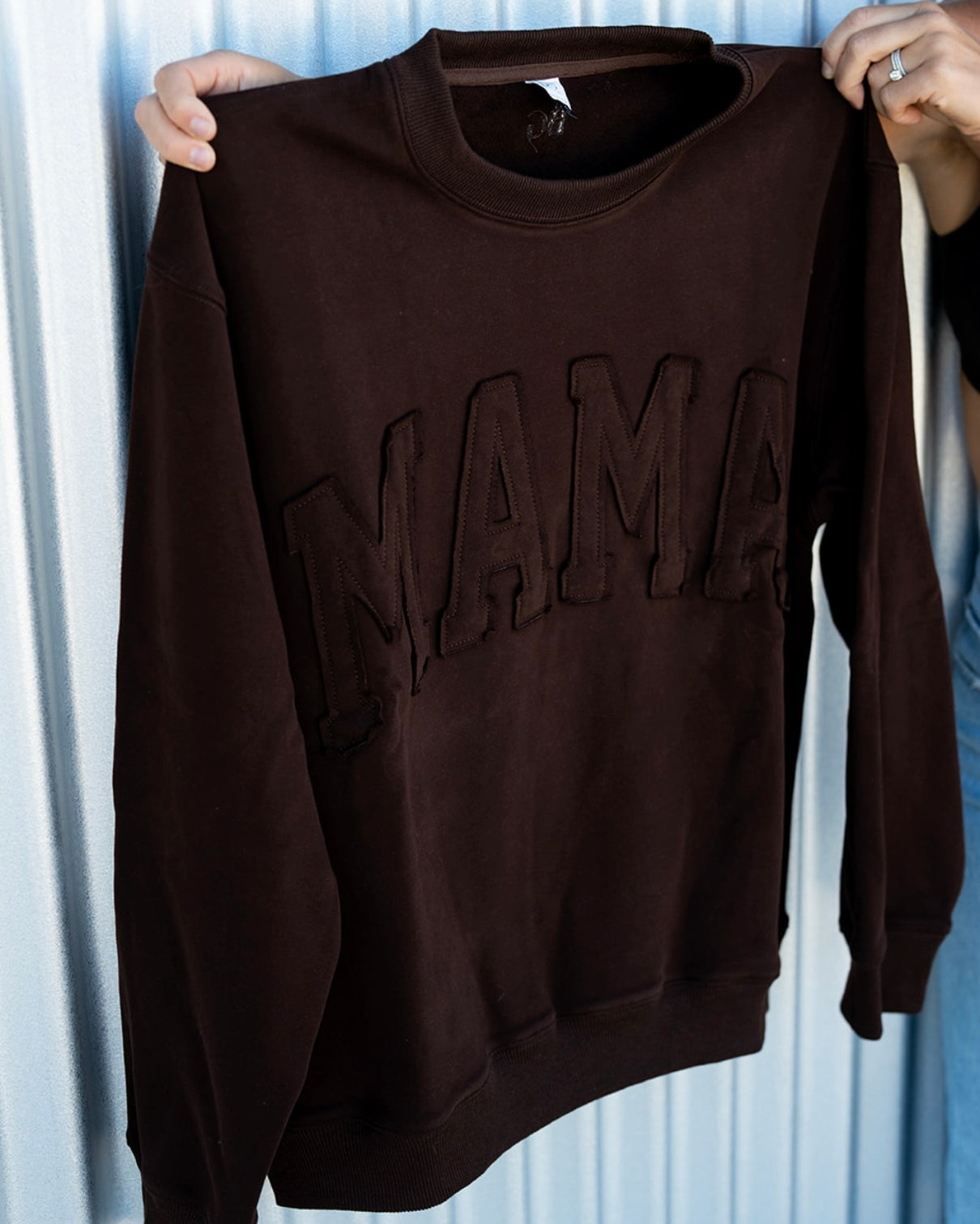 MAMA Drop Shoulder Crew - CONLEY BROWN