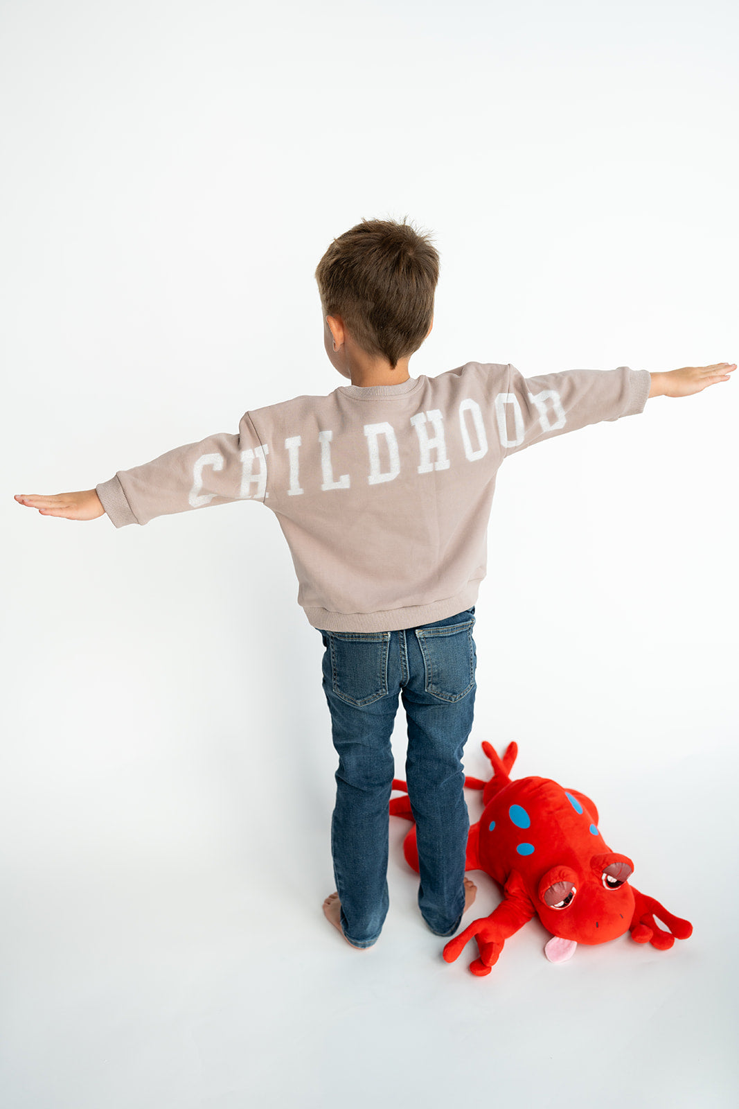 CHILDHOOD Crewneck - Simply Taupe